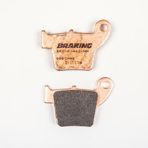 Braking 886CM46 Sintered Brake Pad Set For Honda CR/CRF 2002-2020 - Sintered brake pads For Honda CR/CRF 2002-2020