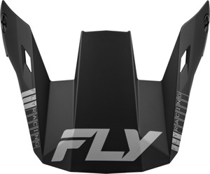 Fly Racing Youth Rayce Helmet Visor Matte Black YS-YL - Replacement visor for Youth Rayce Helmet