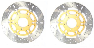 Floating Brake Rotor Front Set
