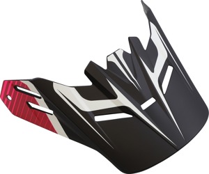 Z1R Youth Rise Helmet Visor Kit Pink Flame One Size - Replacement visor for Z1R Youth Rise helmets