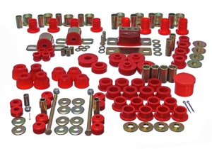 Energy Suspension Hyper-Flex Master Bushing Set Red Fits 63-82 Corvette