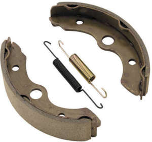 BikeMaster Organic Front Brake Shoes Fits Honda