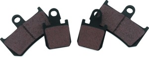 BikeMaster Front Organic Brake Pads Fits Yamaha
