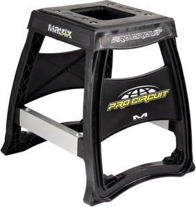 Pro Circuit Matrix Concepts Bike Stand Black - Durable polycarbonate bike stand in black