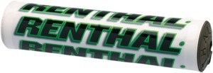 Renthal 8.5" SX Crossbar Pad White/Green