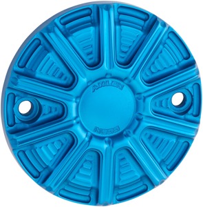 Arlen Ness 10-Gauge Ignition Cover Blue