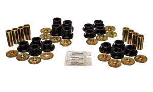 Black Rear Control Arm Bushing Set Fits 92-02 Dodge Viper
