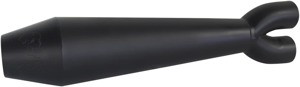 Two Brothers Comp-S Gen 2 2-1 Exhaust Black For Indian Challenger 2020-2024 - 2-into-1 stainless exhaust for Indian Challenger