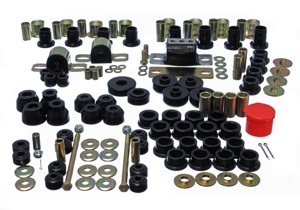 Energy Suspension Hyper-Flex Master Bushing Set Black Fits 63-82 Corvette