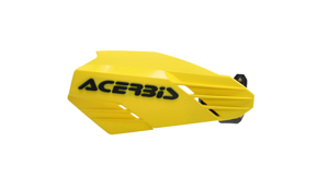 Acerbis Linear Handguards Yellow/Black Universal Pair - Universal fit for 7/8 inch handlebars