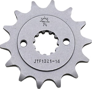 JT Sprockets 14T-520 Front Steel Sprocket JTF1321.14 Fits Honda