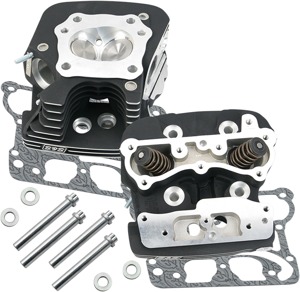 S&S Super Stock Cylinder Head Kit Black 79cc .585 Lift