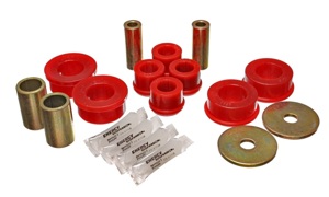 Red Front Control Arm Bushing Set Fits 02-06 Subaru Impreza/WRX