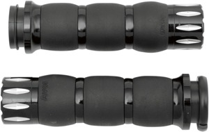 Avon Velvet Air Grips Rival Fly-By-Wire - Black Aluminum
