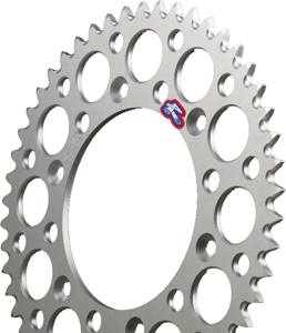 Rear Sprocket Grooved - Silver 420-51 Teeth - For 98-24 Kawasaki KX 80/85L/85II/100/112
