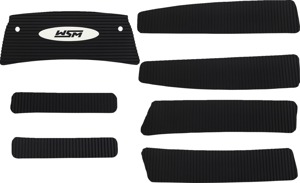 WSM Traction Mat Set Black For Yamaha WaveRaider 700 760 1100 - Traction mats for Yamaha WaveRaider 700 760 1100