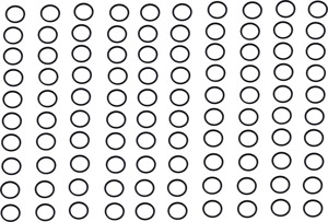 Drain Plug O-Ring 100 Pack - 7/16 ID, 9/16 OD -013 - Replaces Harley # 11105