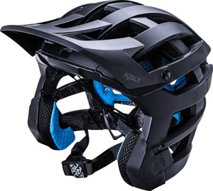 KALI Open Face Invader Bicycle Helmet Black L-2XL Unisex - Trail helmet, black, size L-2XL, unisex