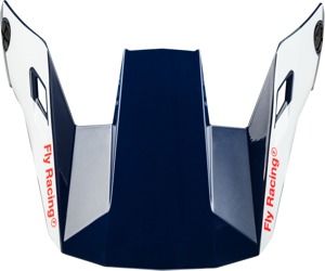 Fly Racing Youth Rayce Helmet Visor Red/White/Blue - Replacement visor for Youth Rayce Helmet