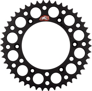 Renthal Ultralight 520-46T Black Rear Sprocket For KTM, Husqvarna, Gas Gas - 46T 520 rear sprocket For KTM, Husqvarna, Gas Gas
