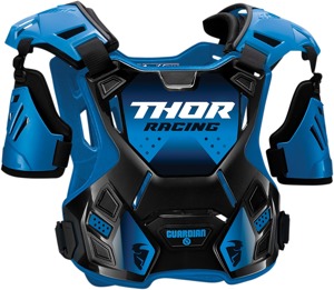 Thor Youth Guardian Roost Deflector 2XS/XS Blue - Youth chest protector, Blue, 2XS/XS