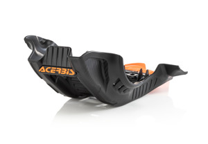 Acerbis Skid Plate Black/Orange For KTM 250/350 XC-F, GasGas EX/MC 250F/350F