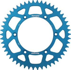 Supersprox Aluminum Rear Sprocket 50T Blue