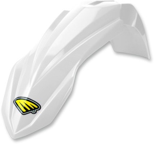 Cycra White Performance Front Fender Fits 2005-2014 Yamaha YZ125
