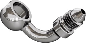 Goodridge Banjo Adapter Stainless Steel Silver - Adapter for Goodridge universal brake lines
