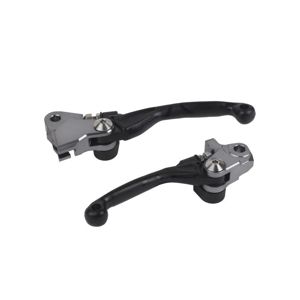 Polisport Pivot Lever Set Black Fits KTM Freeride 250R, 85 SX (17/14)