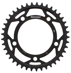 Supersprox Steel Rear Sprocket 41T Black Fits Honda