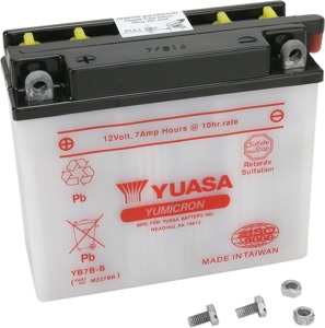 Yuasa YB7B-B Yumicron 12 Volt Battery