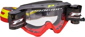 3450 Red Riot Goggles - Clear Lens w/ Roll-Off System