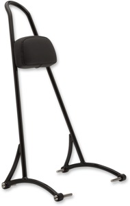 Burly Brand Tall Sissy Bar 20" Black Fits XL 1994-2003
