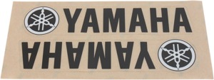 Factory Effex Fork & Swingarm Stickers Black For Yamaha FX 2003