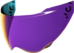 ICON Domain Helmet Shield Purple One Size - Replacement shield for ICON Domain helmets