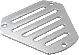 Hex Faceplate Slotted Chr