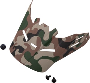 Z1R Youth Rise Helmet Visor Camo One Size - Replacement visor for Z1R Youth Rise helmet