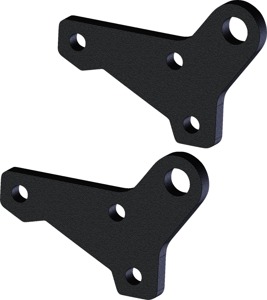 KFI UTV Pro 2.0 Replacement Tube Ear Standard Pair - Replacement ear for KFI Pro 2.0 square tube plows