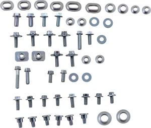 Full Plastic Fastener Kit - For 02-21 YZ125/250, 03-09 YZ250/450F, 03-11 WR250/450