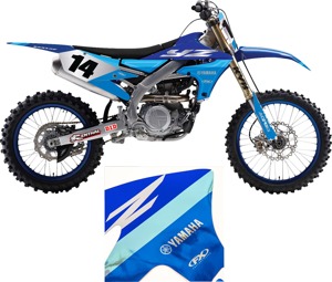 Candy Chrome Series Airbox/Shroud Graphics Kit - For 19-22 Yamaha YZ250F YZ450F