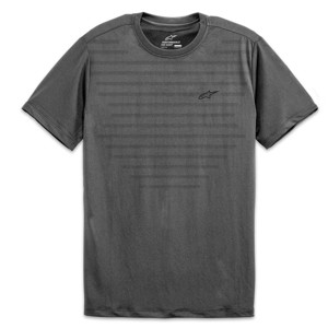 Alpinestars Engineered Performance SS Tee Grey Large - Short sleeve performance tee in grey, size large
