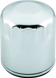 S&S Cycle Chrome Oil Filter 12 Pack For Harley-Davidson Models