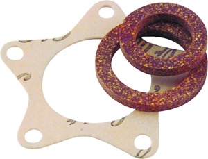Bikers Choice Star Hub Wheel Gasket Kit For 1937-66 Big Twin - Wheel gasket kit for 1937-66 Big Twin Star Hub