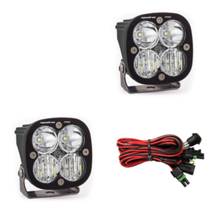 Baja Designs Squadron Pro LED Light Pods Driving Combo Pattern Pair