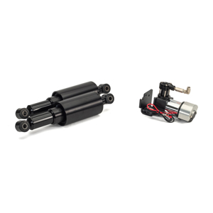 Smooth Ride Air Shocks - Black - For 08-20 Harley Touring