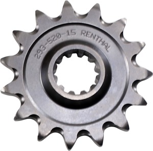 Renthal Front Sprocket Grooved 15T 520 Chain - Grooved 15T 520 front sprocket by Renthal
