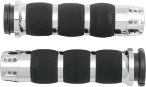 Avon Air Cushion Gatlin Grips 1" Fly-By-Wire Black
