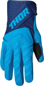 Thor Spectrum Gloves 2XL Blue/Navy Men's - Men's off-road gloves in 2XL Blue/Navy