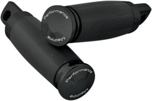 Performance Machine Contour Footpegs Black Anodized